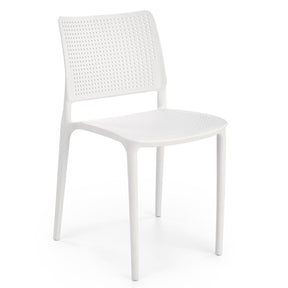 Set di 4 sedie da esterno in polipropilene Vela 45x47 cm