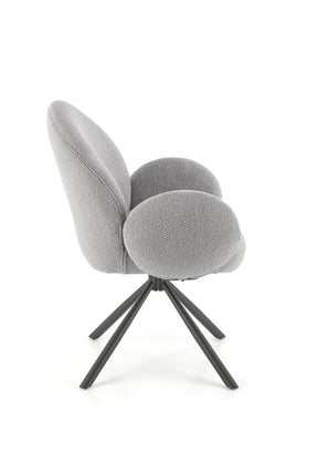 Set di 2 sedie girevoli in acciaio Spin 64x46 cm