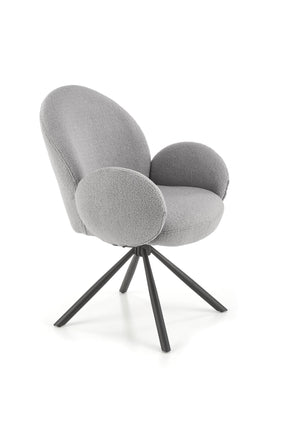 Set di 2 sedie girevoli in acciaio Spin 64x46 cm