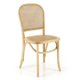 Set di 2 sedie in rattan Kira 45x46 cm
