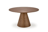 Tavolo rotondo per 4 persone rovere Topazio 136x78 cm