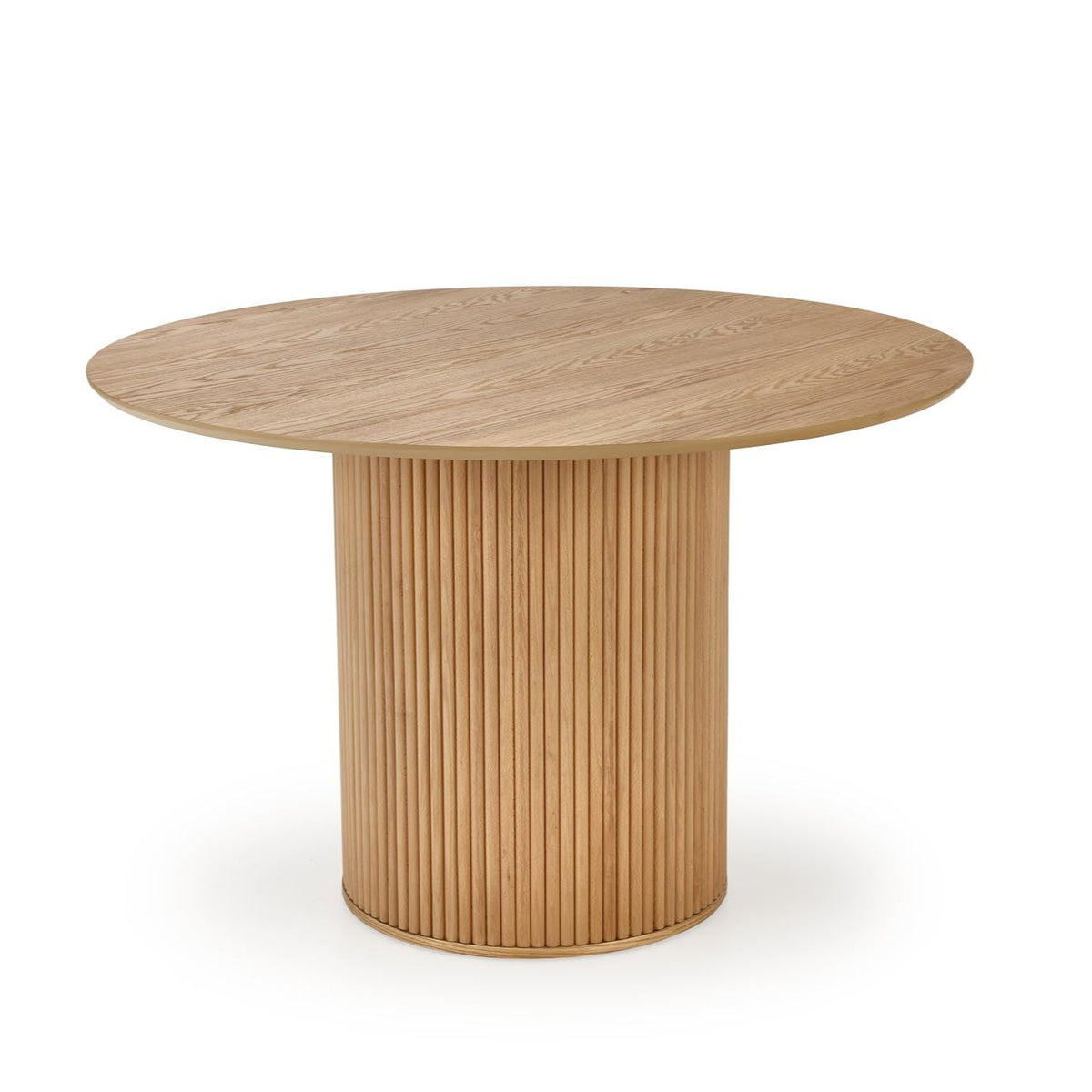 Tavolo rotondo per 4 persone rovere Erebus 120x78 cm