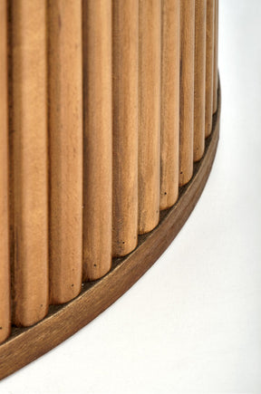 Tavolo rotondo per 4 persone marmo Adamello 120x76 cm