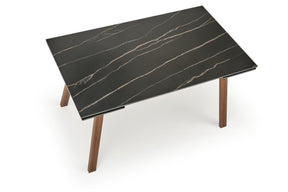 Tavolo allungabile per 6/8 persone marmo Fuego 140/200x82 cm