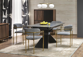 Tavolo allungabile per 6/8 persone marmo Adams 180/230x90 cm