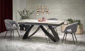 Tavolo allungabile per 6/8 persone Flux 180/260x75 cm