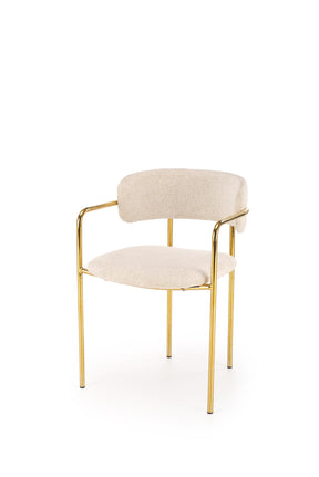 Sedia in acciaio cromato Raya 54x76 cm