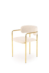 Sedia in acciaio cromato Raya 54x76 cm