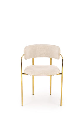 Sedia in acciaio cromato Raya 54x76 cm
