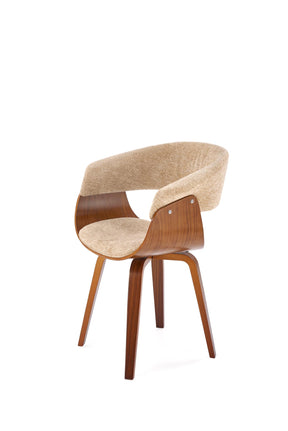 Sedia in legno sagomato Zeya 63x83 cm