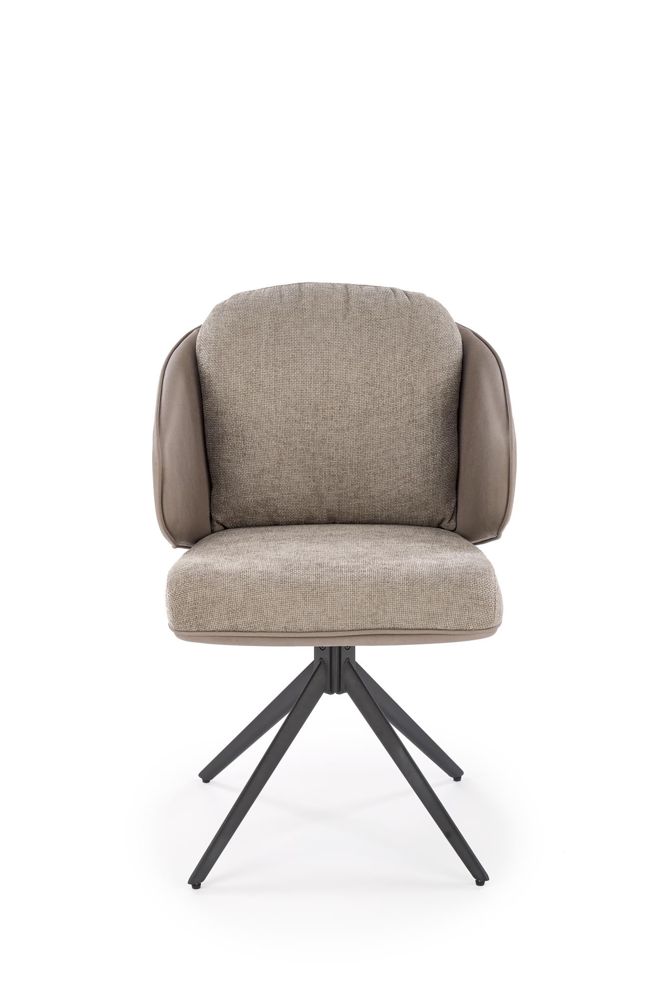 Sedia girevole in acciaio Tery 58x67 cm