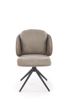 Sedia girevole in acciaio Tery 58x67 cm