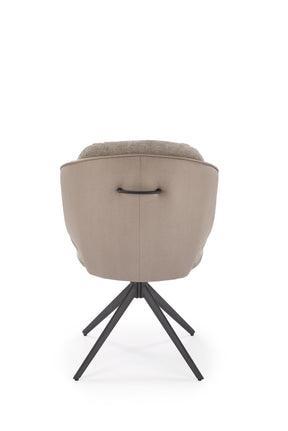 Sedia girevole in acciaio Tery 58x67 cm