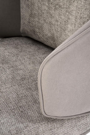 Sedia girevole in acciaio Tery 58x67 cm