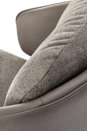 Sedia girevole in acciaio Tery 58x67 cm