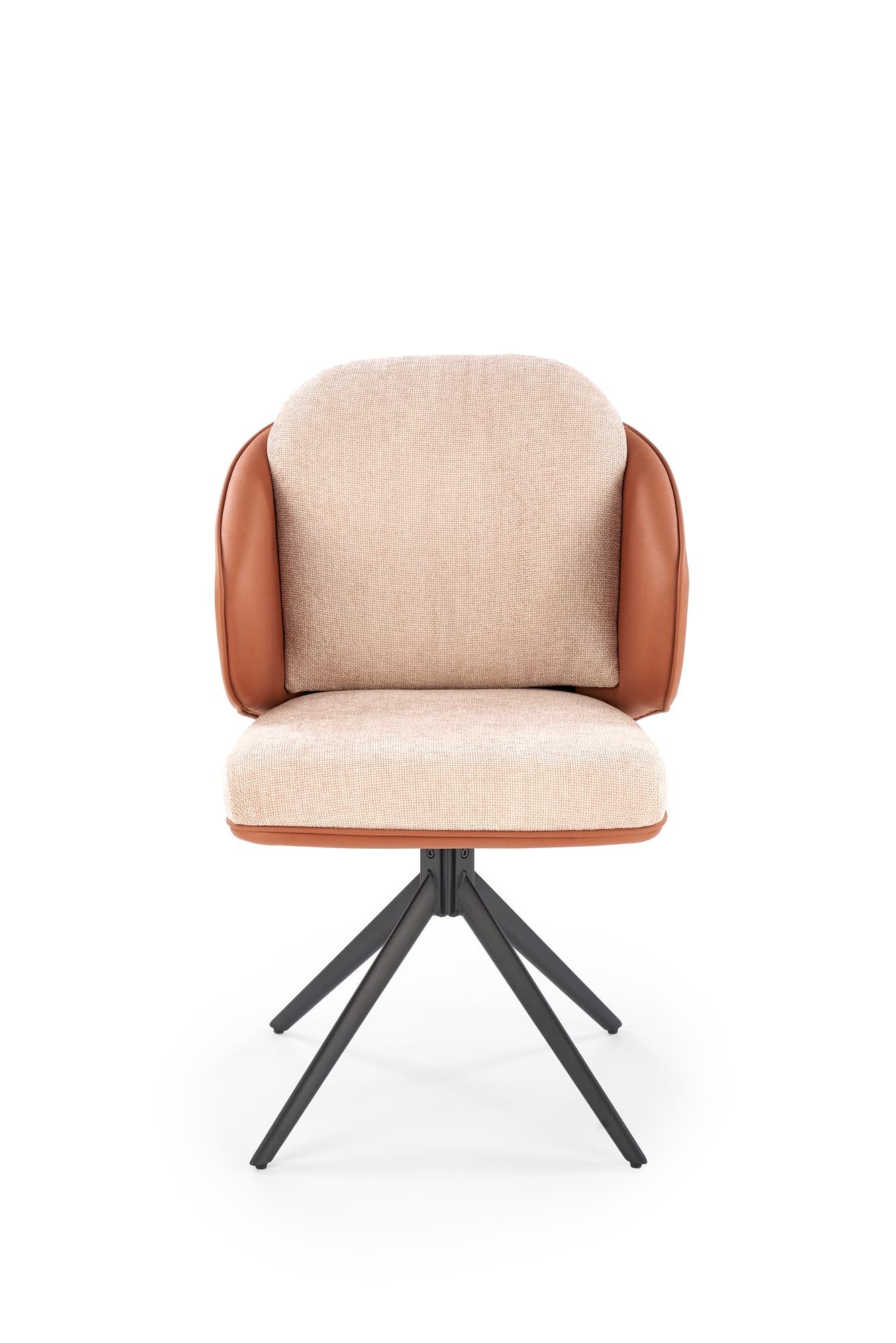 Sedia girevole in acciaio Tery 58x67 cm