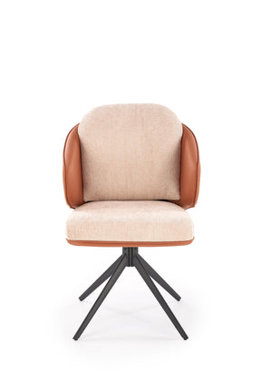 Sedia girevole in acciaio Tery 58x67 cm