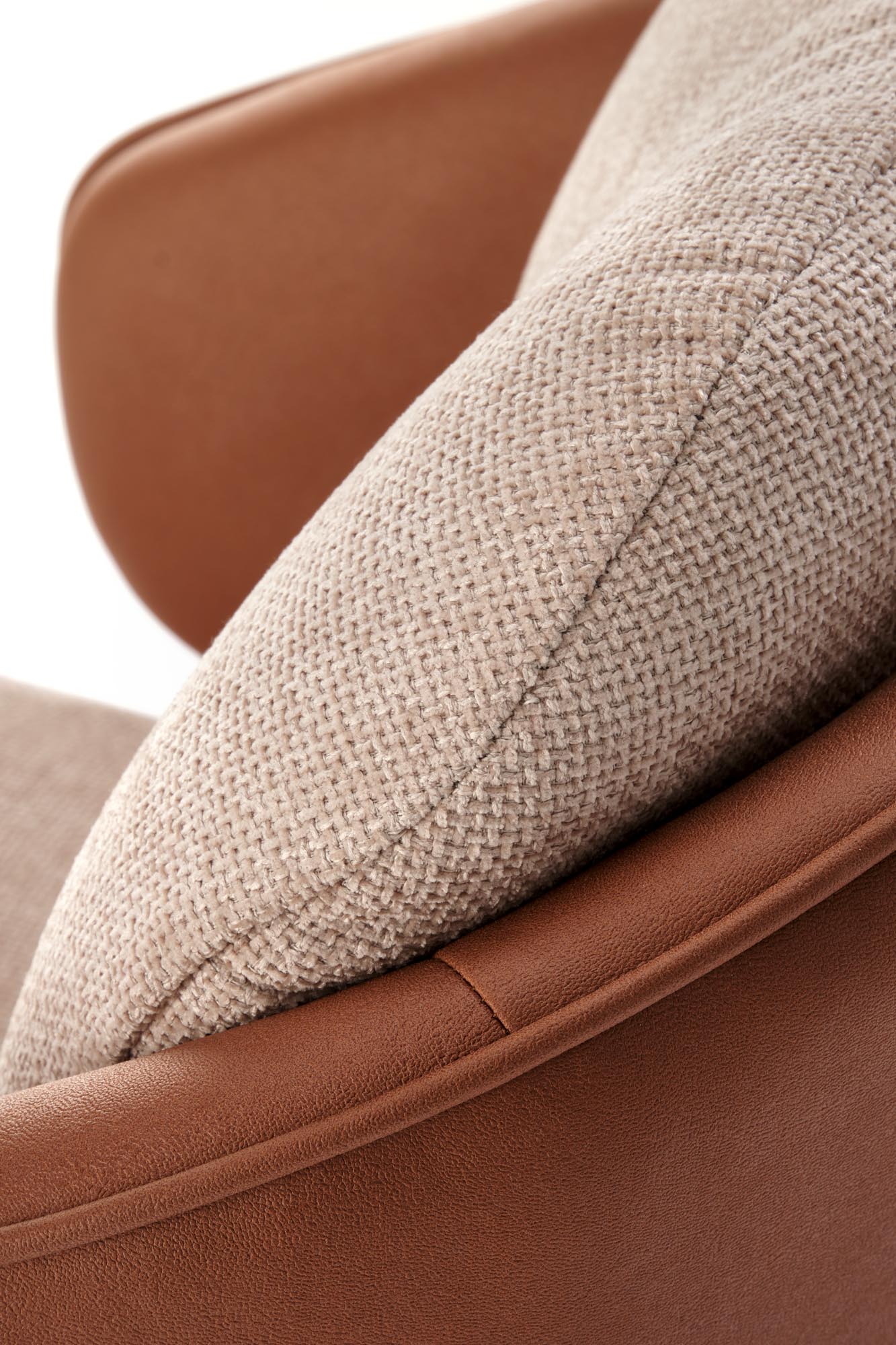 Sedia girevole in acciaio Tery 58x67 cm