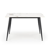 Tavolo rotondo per 4 persone marmo Fides 120x70 cm
