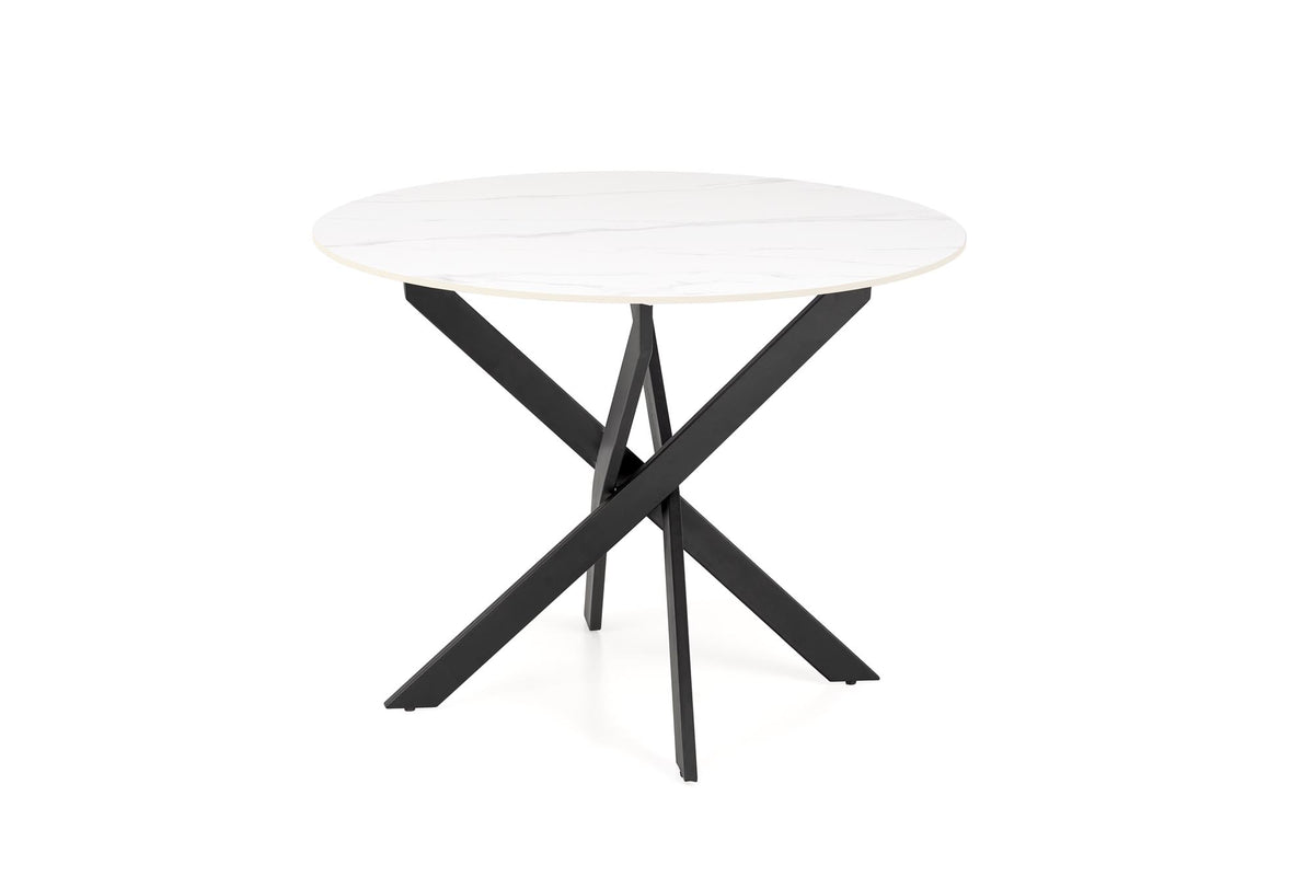 Tavolo rotondo per 4 persone rovere Everest 100x76 cm