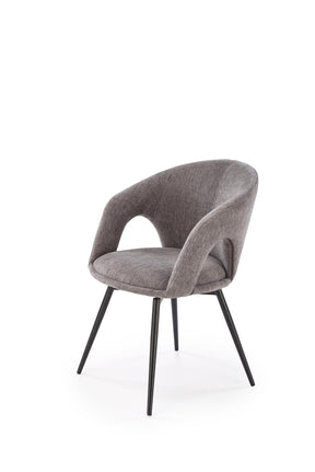 Sedia girevole in acciaio Mivy 57x78 cm