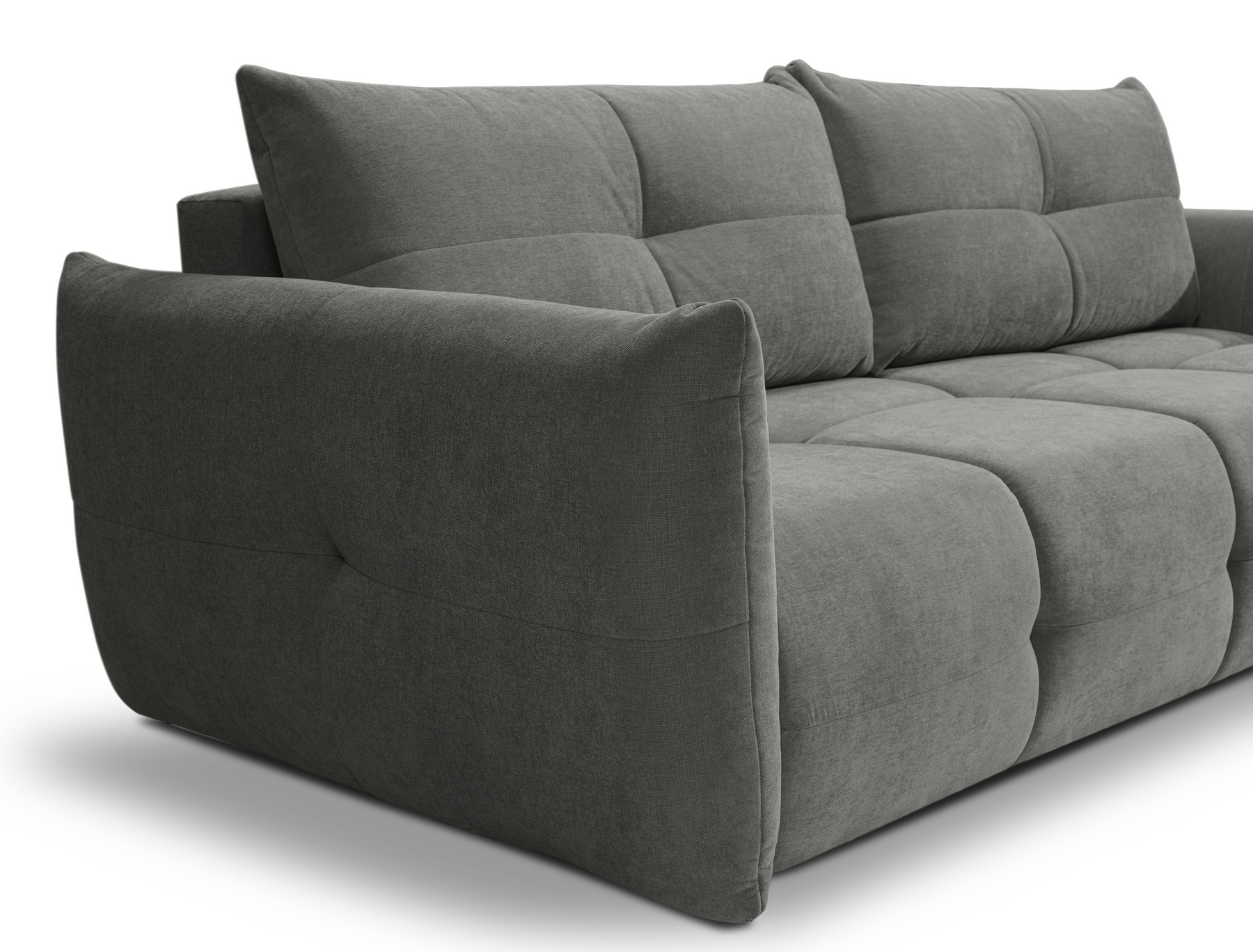 Divano letto in tessuto cinigliato Lisbona 245x110/144 cm