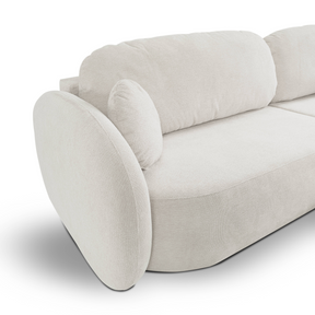 Divano letto angolare in tessuto cinigliato Madrid 248x174 cm