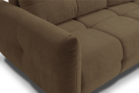 Divano letto in tessuto cinigliato Lisbona 245x110/144 cm