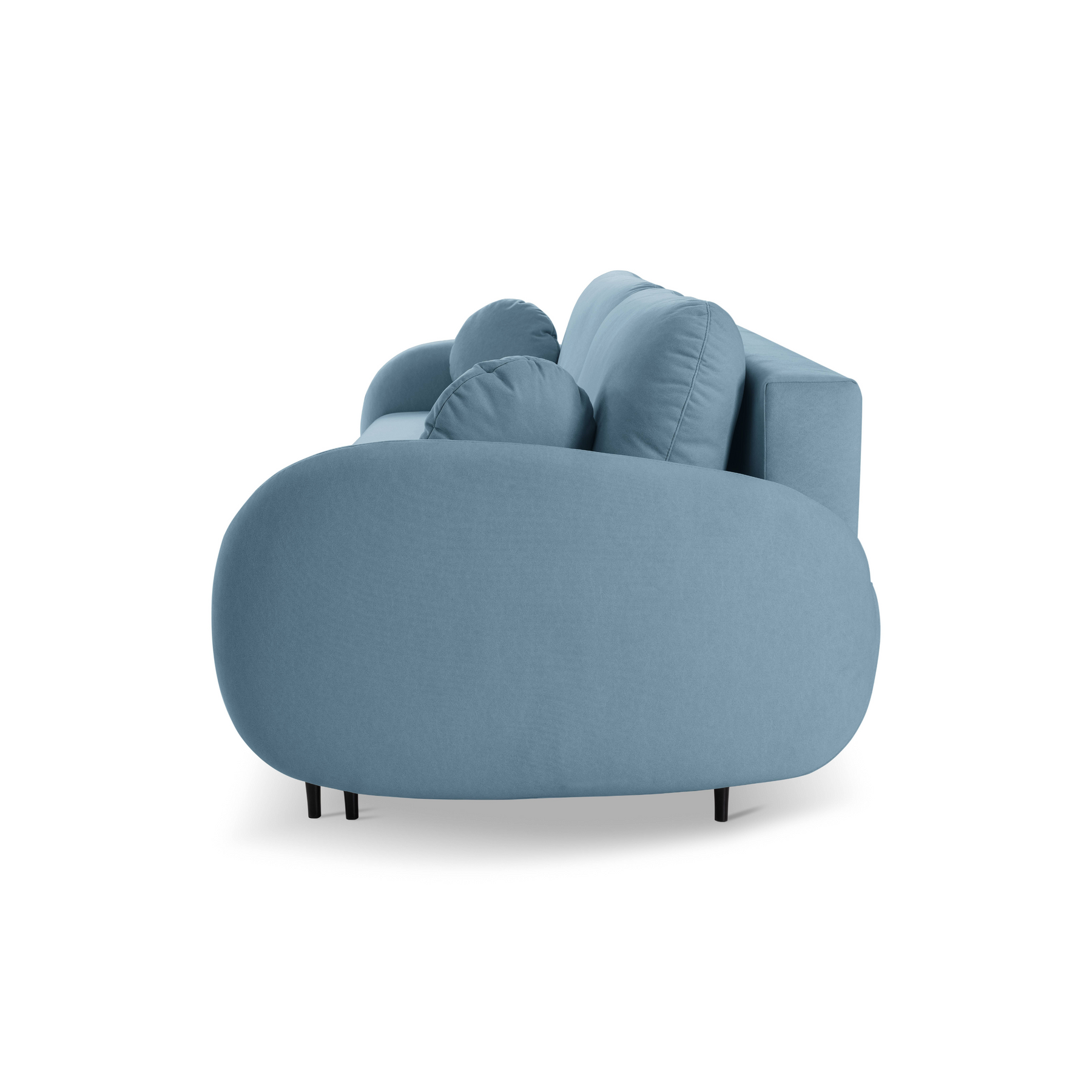 Divano letto in tessuto cinigliato Praga 232x109 cm