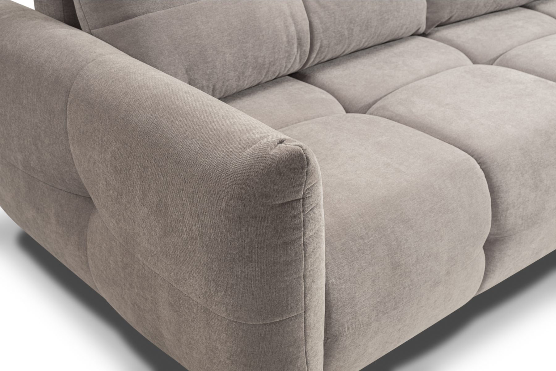 Divano letto in tessuto cinigliato Lisbona 245x110/144 cm