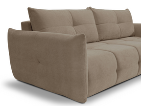 Divano letto in tessuto cinigliato Lisbona 245x110/144 cm