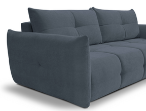 Divano letto in tessuto cinigliato Lisbona 245x110/144 cm