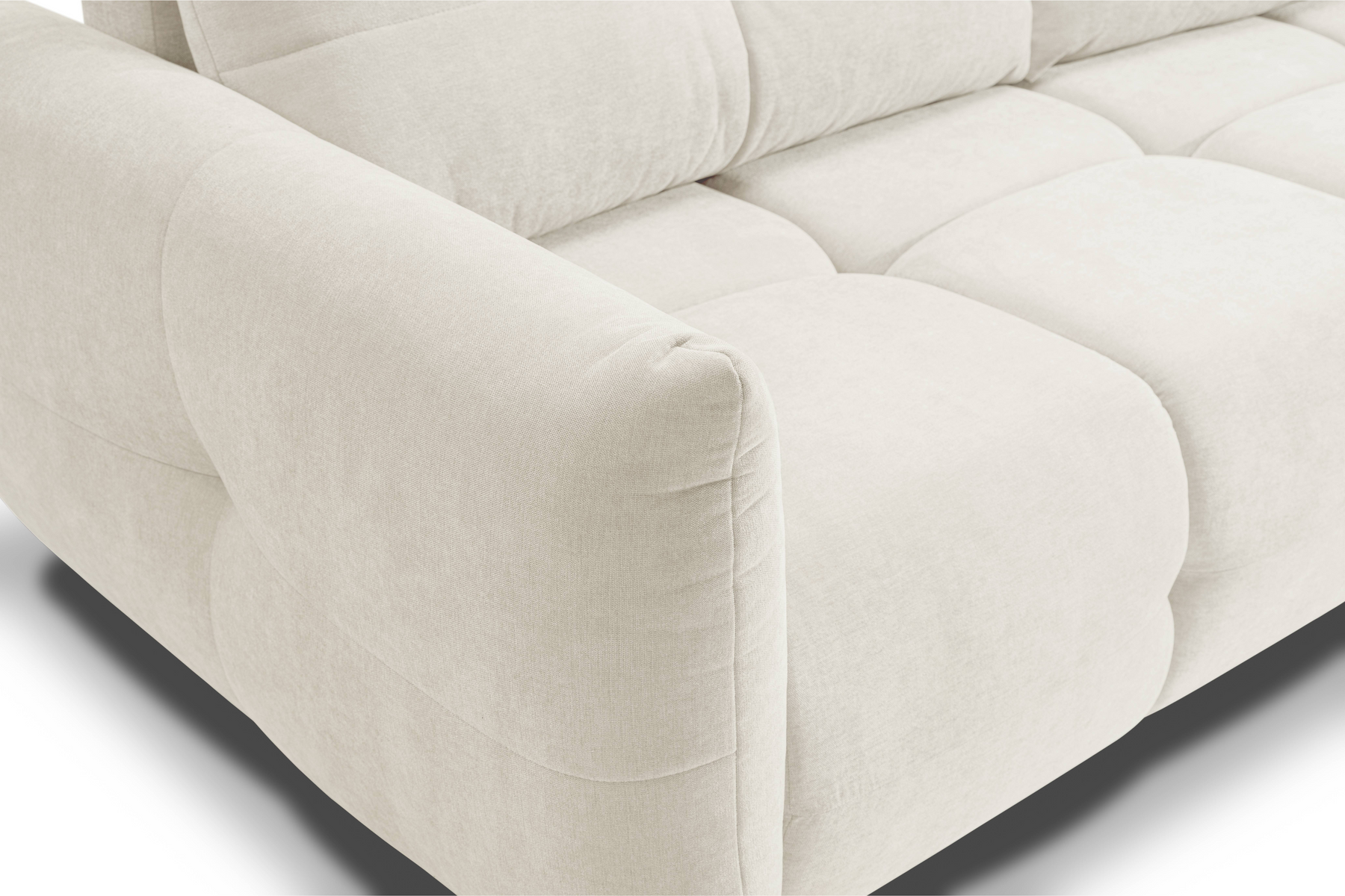 Divano letto in tessuto cinigliato Lisbona 245x110/144 cm