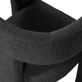 Poltrona in tessuto bouclé Tya 63x71 cm