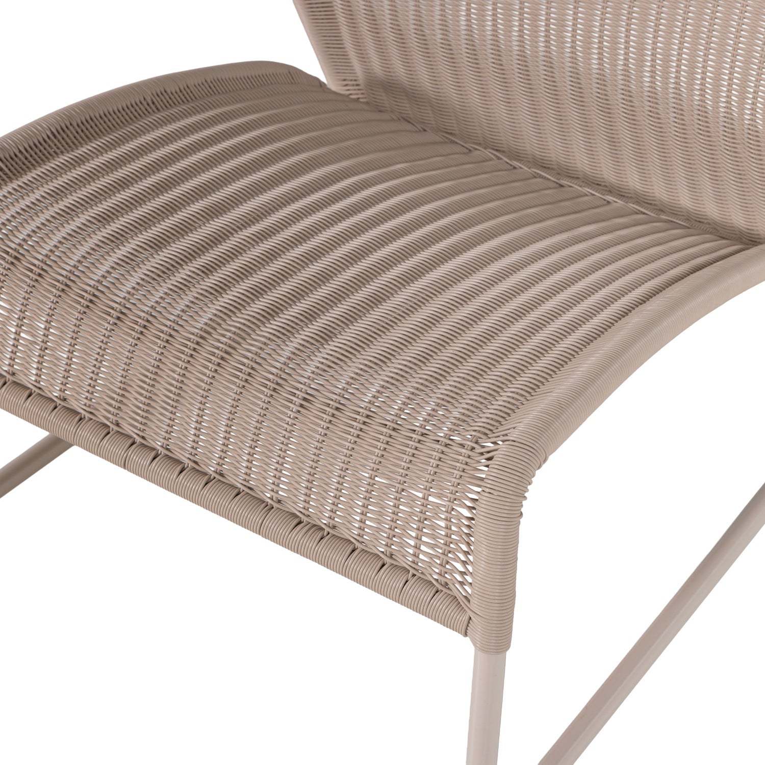 Poltrona da esterno con gamba in metallo West 78x67 cm