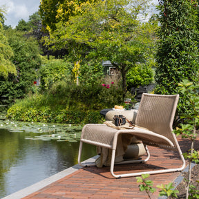 Poltrona da esterno con gamba in metallo West 78x67 cm