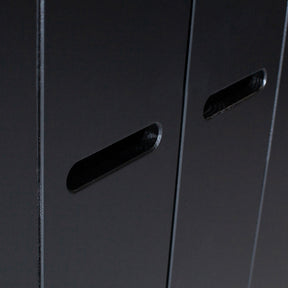 Cappottiera 3 ante 3 cassetti in legno di pino Connect 195x140 cm