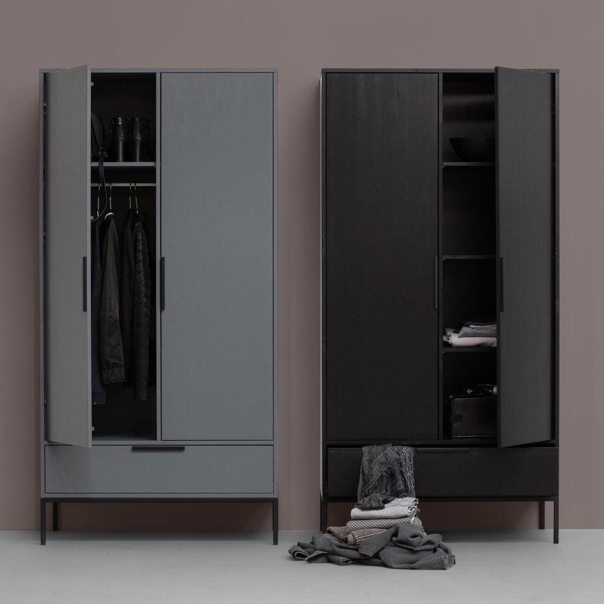 Credenza 2 ante 1 cassetto Adam 200x100 cm