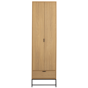 Credenza 2 ante 1 cassetto in polvere di pino Silas 210x60 cm