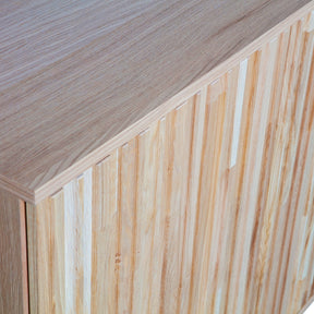 Credenza 4 ante in rovere New Gravure 85x200 cm