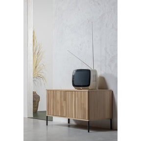 Mobile TV 2 ante in legno di pino New Gravure 56x100 cm