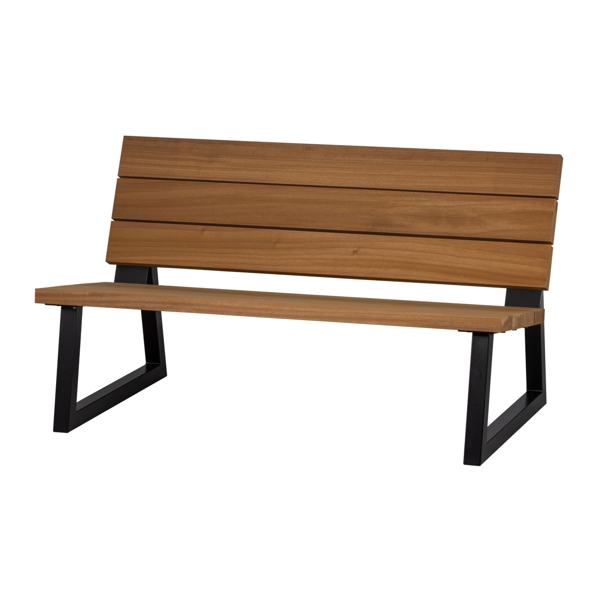 Panca da esterno in legno thermo ayous rovere Kore 138x78 cm