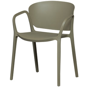 Set di 2 sedie da esterno in polipropilene Bent 57x75 cm