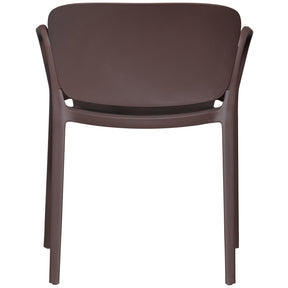 Set di 2 sedie da esterno in polipropilene Bent 57x75 cm