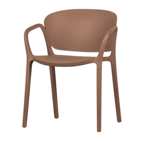 Set di 2 sedie da esterno in polipropilene Bent 57x75 cm