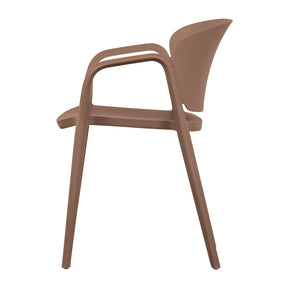 Set di 2 sedie da esterno in polipropilene Bent 57x75 cm