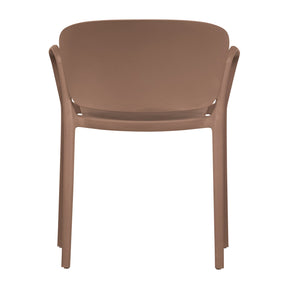 Set di 2 sedie da esterno in polipropilene Bent 57x75 cm