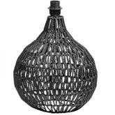 Base per lampada da tavolo nera Macy 44x31 cm