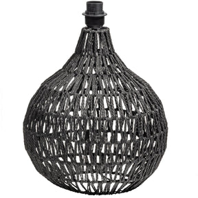 Base per lampada da tavolo nera Macy 44x31 cm