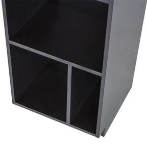 Armadio con ripiani in legno di pino nero Finca 210x40 cm